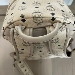 MCM | Bags | Mcm Stark Side Studded Canvas Large Backpack  display picture 3